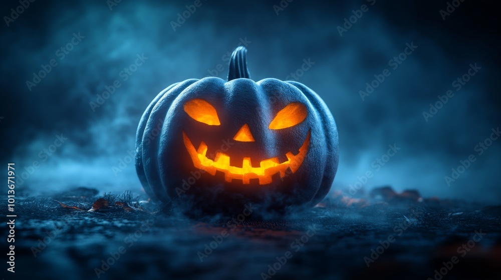 Halloween Jack o Lantern Glowing In The Dark Halloween Jack o Lantern Glowing In The Dark