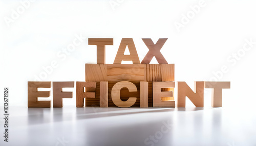 Tax Efficient word