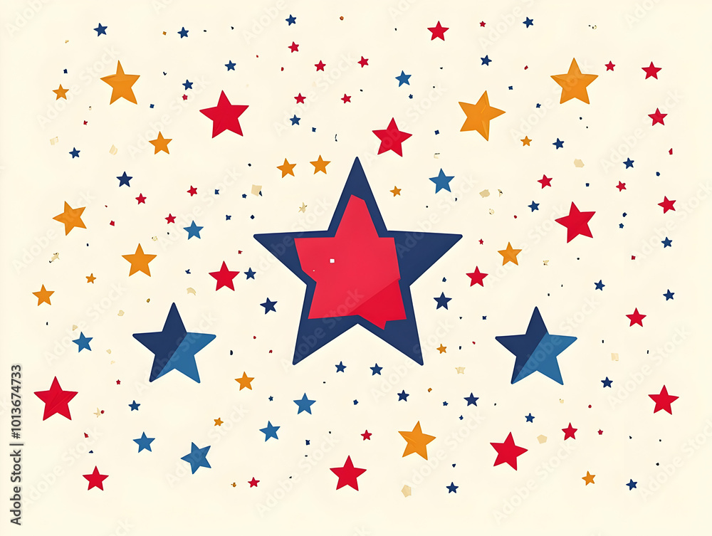 Flat Stars and stripes with In Honor of Our Heroes text concept as A clean and minimalistic abstract vector featuring stars and stripes isolated on a white background. The text In Honor of Our Heroes Flat Stars and stripes with In Honor of Our Heroes text concept as A clean and minimalistic abstract vector featuring stars and stripes isolated on a white background. The text In Honor of Our Heroes