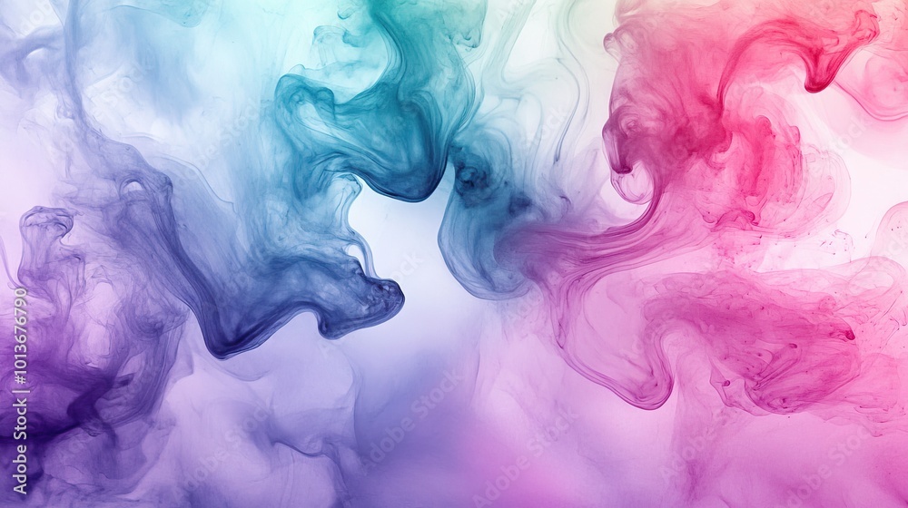 A vibrant abstract swirl of colorful smoke in shades of blue, purple, and pink, creating a dreamy, ethereal atmosphere. A vibrant abstract swirl of colorful smoke in shades of blue, purple, and pink, creating a dreamy, ethereal atmosphere.