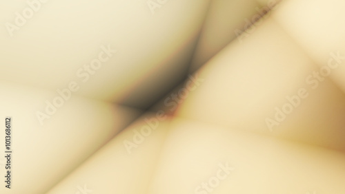 Colorful abstract painting with lots of light brown tones. The painting has a lot of curves and lines, which gives it a sense of movement and energy.
