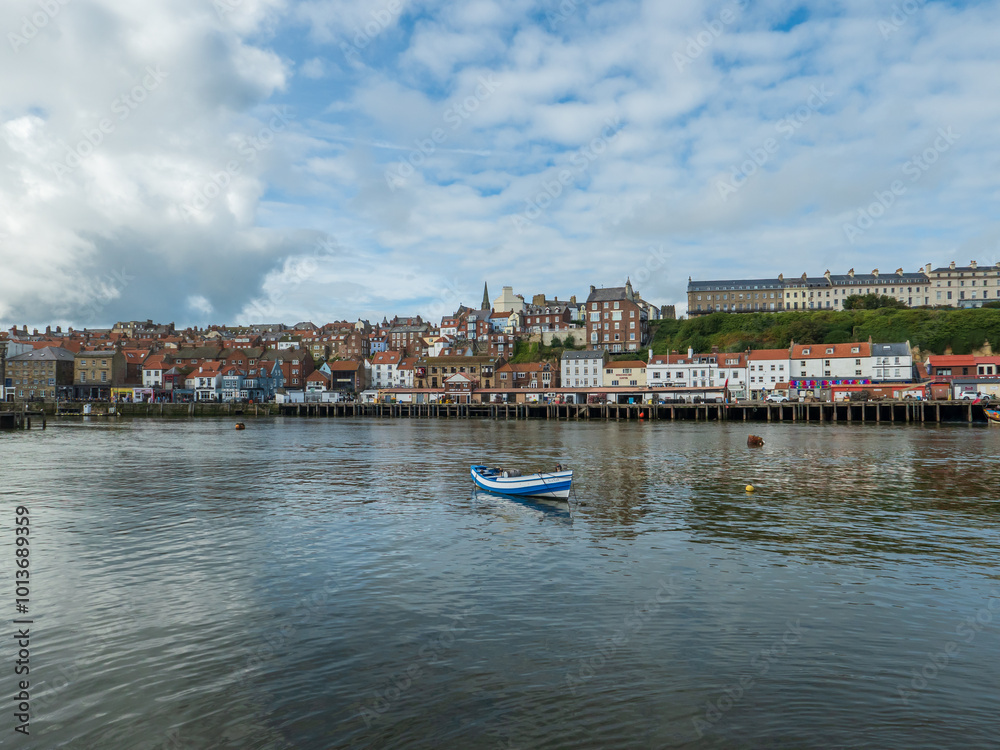 Fototapeta premium The seaside town of Whitby, North Yorkshire coast