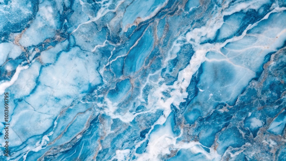 Abstract blue marble texture with white veins. Abstract blue marble texture with white veins.