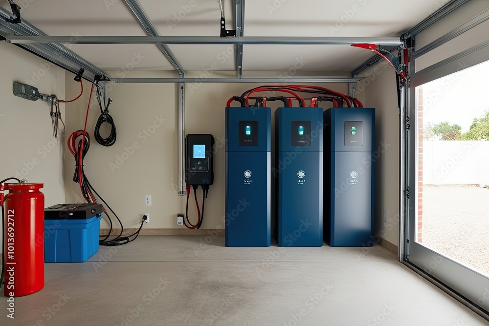 Modular Battery Solutions for Sustainable Home Energy Management in Your Garage