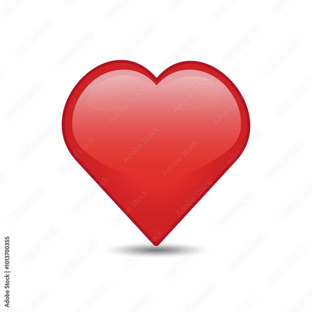 Heart Love Emoji Emoji icon object symbol gradient vector art design on isolated background Heart Love Emoji Emoji icon object symbol gradient vector art design on isolated background