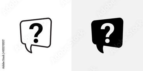 Icon of a question mark, representing confusion, inquiry, or requests for information.