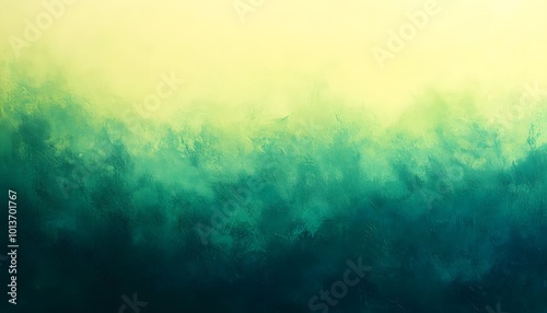 Vivid lime green to teal gradient with smooth transitions and soft blurred texture