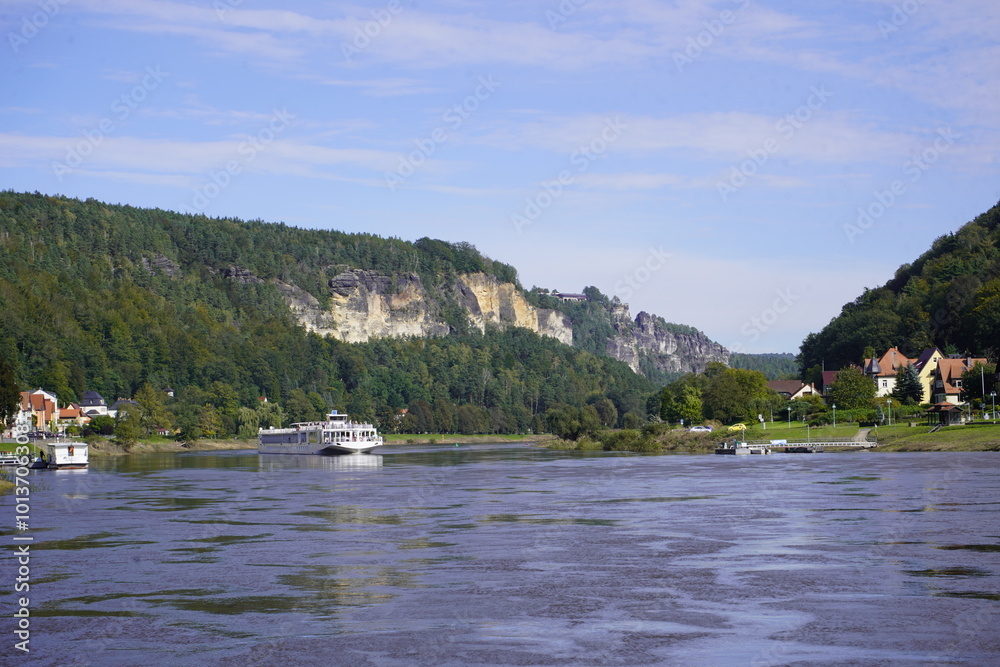 Beautiful landscape, Saxon Switzerland, Germany. Beautiful landscape, Saxon Switzerland, Germany.