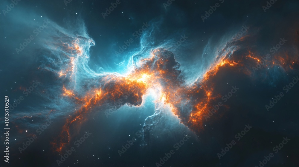 Colorful Space Galaxy Cloud Nebula with Starry Night Cosmos: Supernova Universe Background Colorful Space Galaxy Cloud Nebula with Starry Night Cosmos: Supernova Universe Background