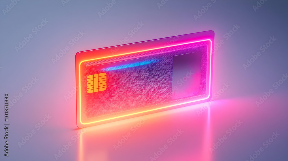 3D Isolated Credit Card with Glowing Discount Icon - Cyber Monday Concept for Infographics on Clean White Background 3D Isolated Credit Card with Glowing Discount Icon - Cyber Monday Concept for Infographics on Clean White Background