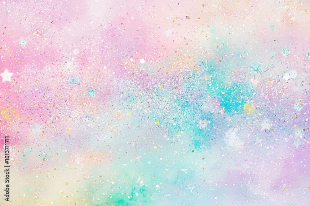 Pastel glitter texture with soft gradient and sparkles Pastel glitter texture with soft gradient and sparkles
