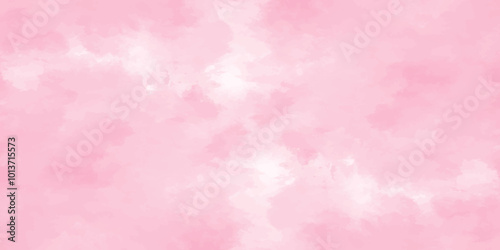 Abstract rose pink Watercolor background. bright and shinny lovely soft texture for design. Decorative soft pink paper texture. brush painted fantasy pastel pink watercolor background.