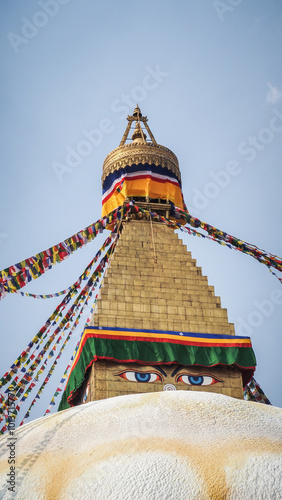 The architecture of Kathmandu in Nepal