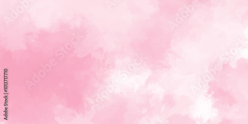 Abstract rose pink Watercolor background. bright and shinny lovely soft texture for design. Decorative soft pink paper texture. brush painted fantasy pastel pink watercolor background.