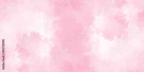 Abstract rose pink Watercolor background. bright and shinny lovely soft texture for design. Decorative soft pink paper texture. brush painted fantasy pastel pink watercolor background.