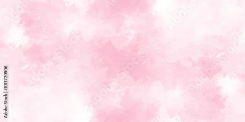 Abstract rose pink Watercolor background. bright and shinny lovely soft texture for design. Decorative soft pink paper texture. brush painted fantasy pastel pink watercolor background.