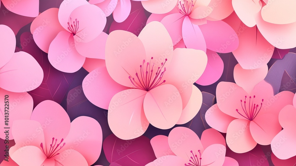 Lovely pink azalea blossoms in bloom Beautiful pink azaleas in full bloom Lovely pink azalea blossoms in bloom Beautiful pink azaleas in full bloom