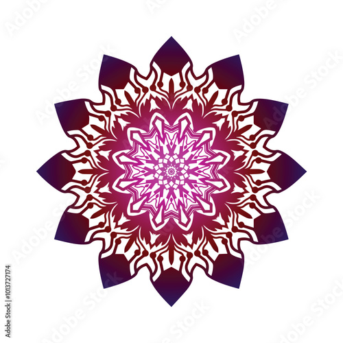 mandala Art color vector design 