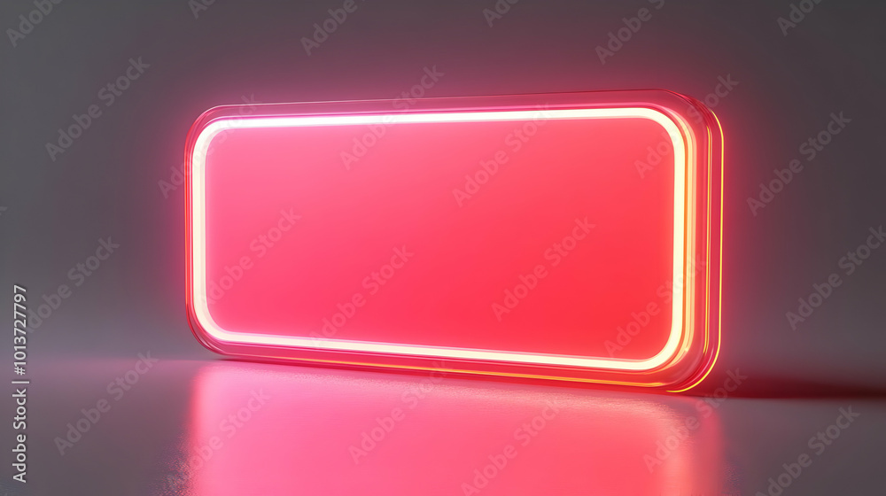 Fototapeta premium 3D Floating Sale Tag & Glowing Cyber Monday Badge with Copy Space - Modern Minimalist Design for Discounts