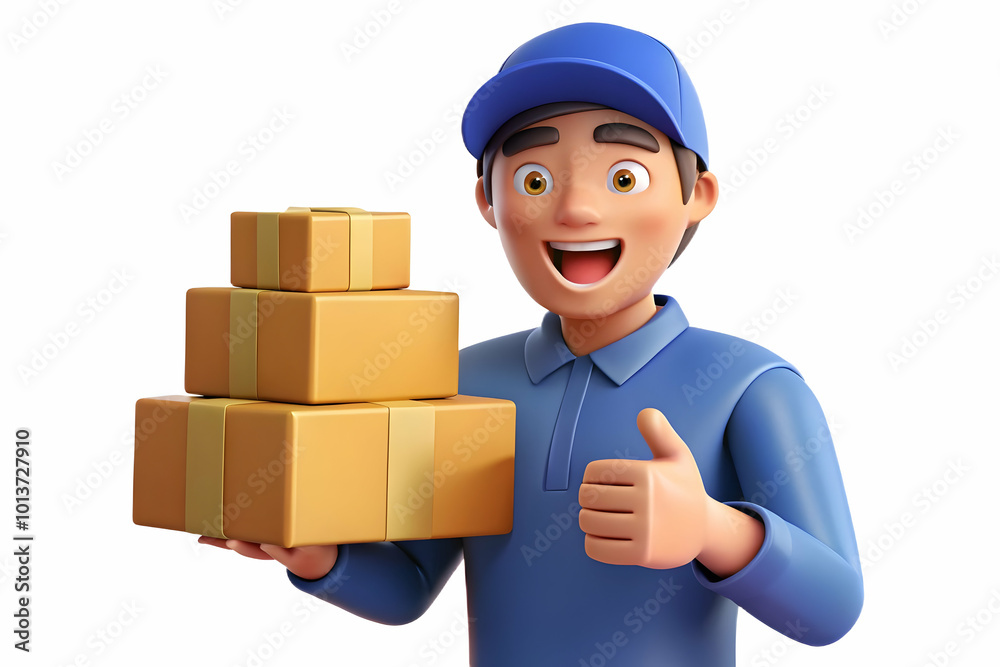3D Candid Shot of Individual Excitedly Opening Cyber Monday Deliveries - Joyful Moment Captured, Close-Up Focus on Packages & Happy Expression, Isolated Icon on White Background 3D Candid Shot of Individual Excitedly Opening Cyber Monday Deliveries - Joyful Moment Captured, Close-Up Focus on Packages & Happy Expression, Isolated Icon on White Background