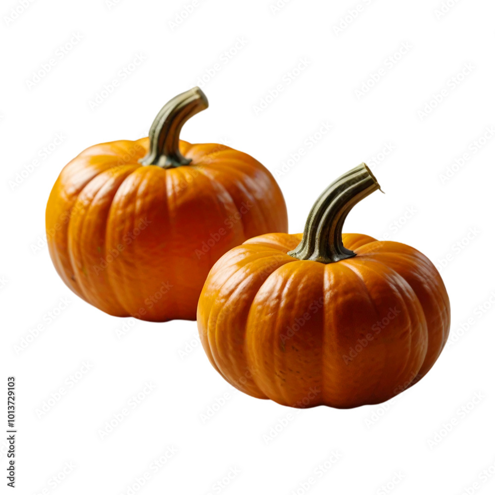Fototapeta premium Pumpkins Isolated on a transparent background