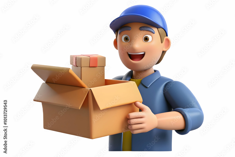 Excited Individual Unboxing Cyber Monday Deliveries: Capturing Joyful Moments of Online Shopping in a Candid Home Setting Excited Individual Unboxing Cyber Monday Deliveries: Capturing Joyful Moments of Online Shopping in a Candid Home Setting