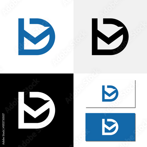 d letter sign icon white and ...