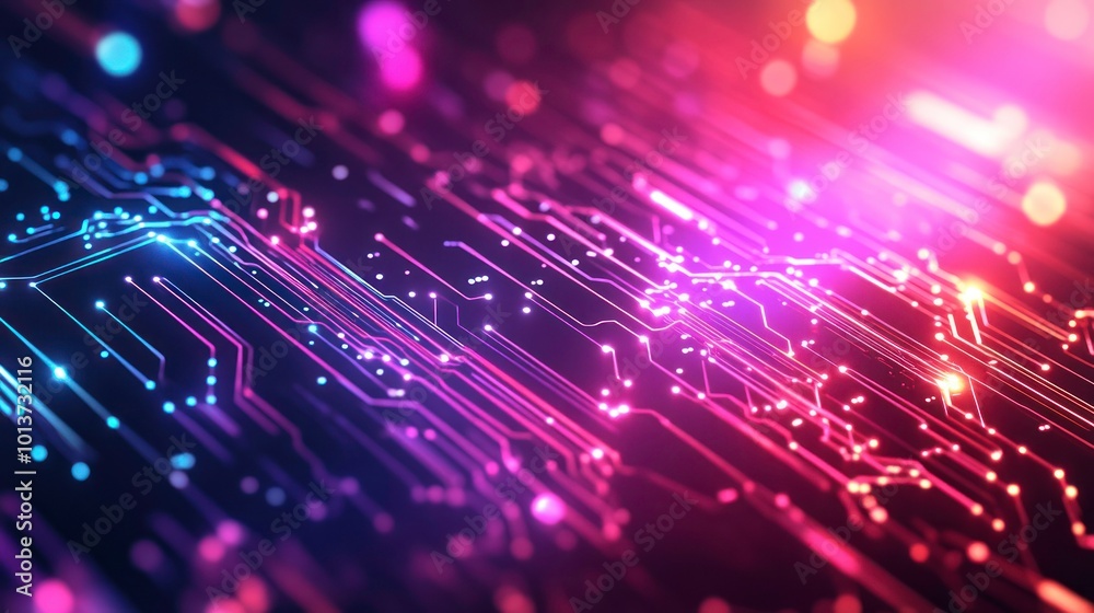 Abstract Technology Circuit Board Background Abstract Technology Circuit Board Background