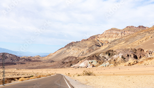 Artists Palette - Artist Drive in Death Valley National Park 