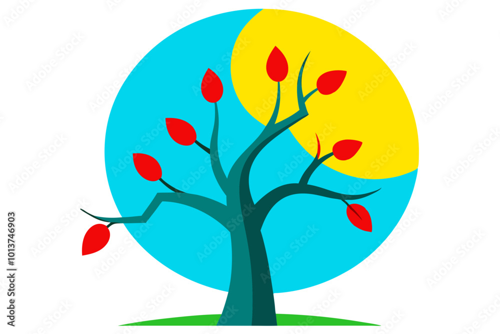 Discover the Beauty of a Small Tree with Four Leaves Illustrated in Vector Style
Discover the Beauty of a Small Tree with Four Leaves Illustrated in Vector Style