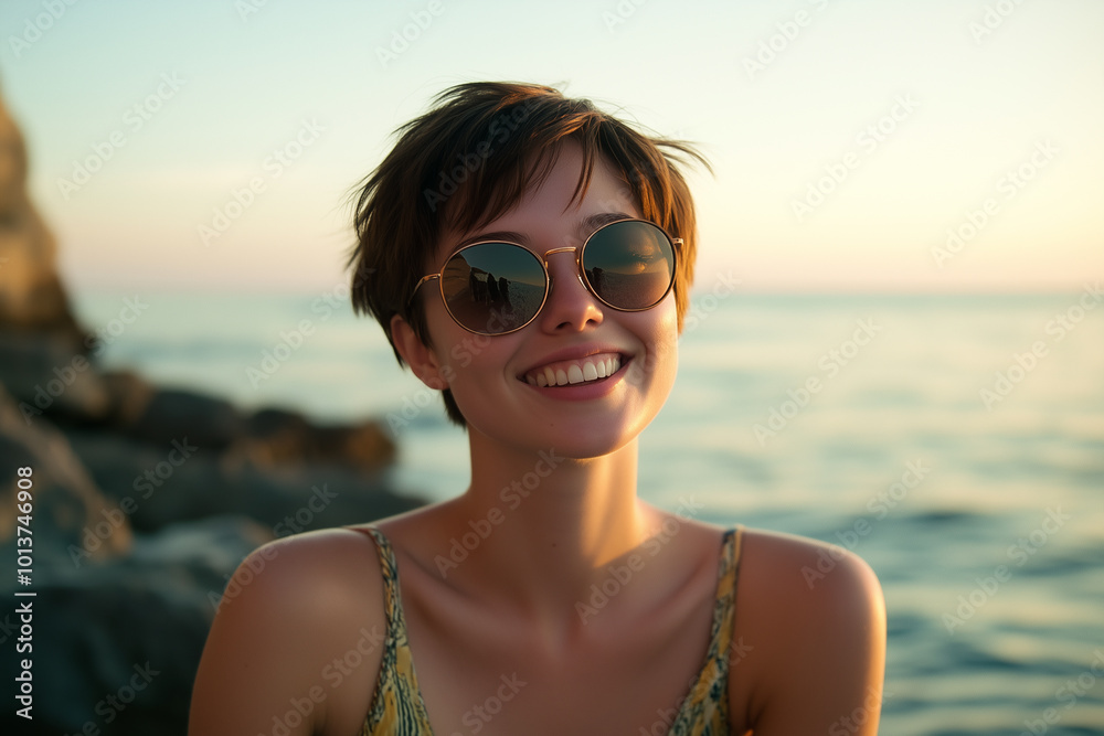 Sunset Smile by the Sea Sunset Smile by the Sea