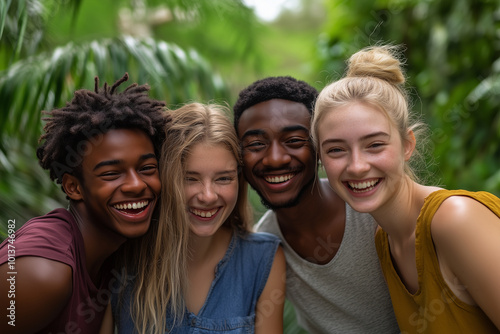 Joyful Friends in Nature