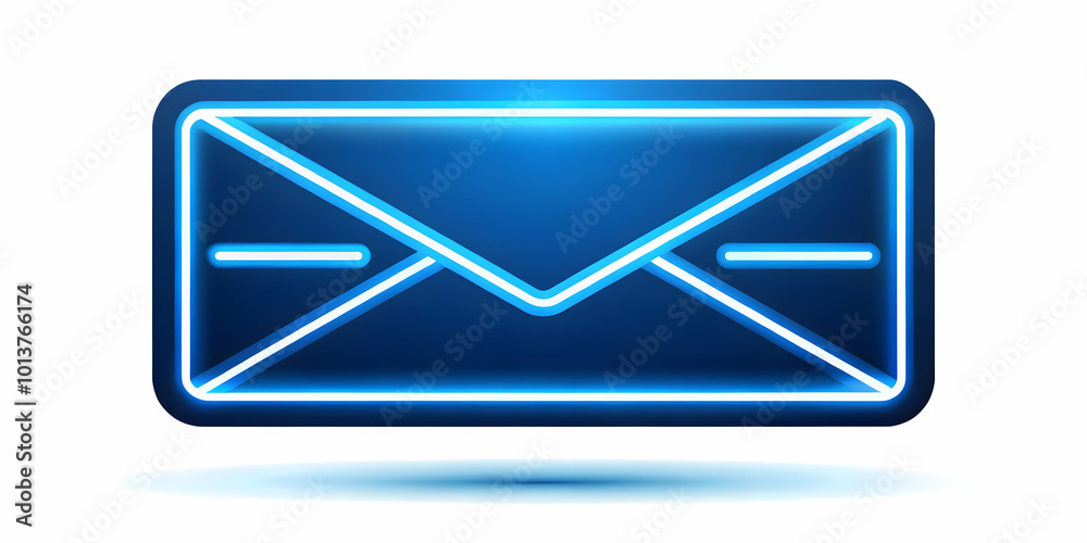 Flat Floating Glowing Email Icon for Cyber Monday Sale Notifications - Futuristic Design for Ecommerce and Email Marketing Infographics Flat Floating Glowing Email Icon for Cyber Monday Sale Notifications - Futuristic Design for Ecommerce and Email Marketing Infographics