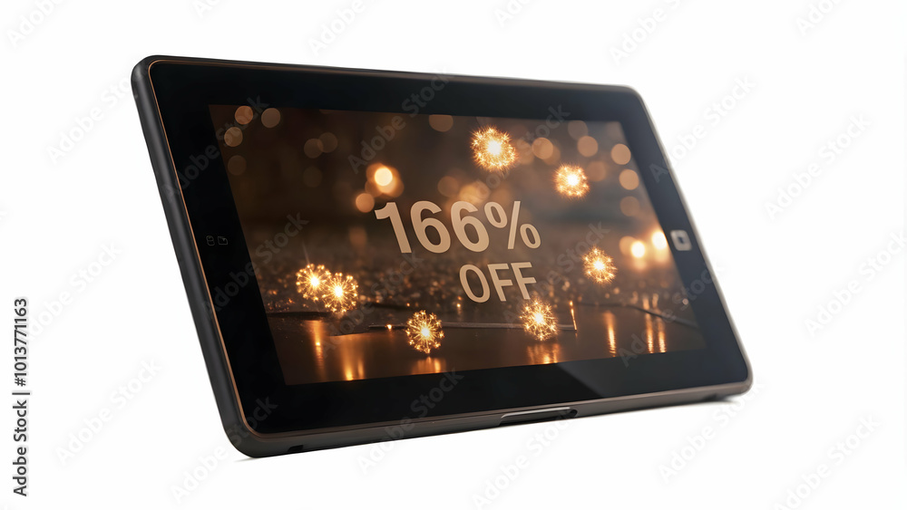 3D Isolated Tablet with Floating Cyber Monday Price Tag Concept � Minimalistic Design on White Background for Infographic Use 3D Isolated Tablet with Floating Cyber Monday Price Tag Concept � Minimalistic Design on White Background for Infographic Use