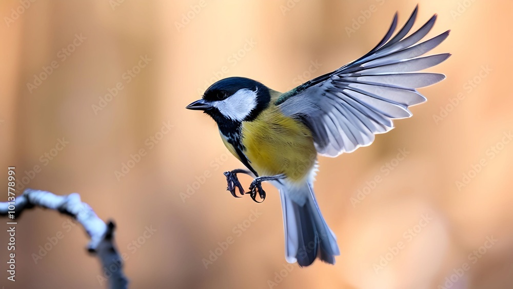 Fototapeta premium Flying bird