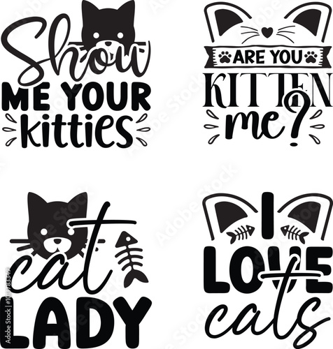 Cat SVG Bundle