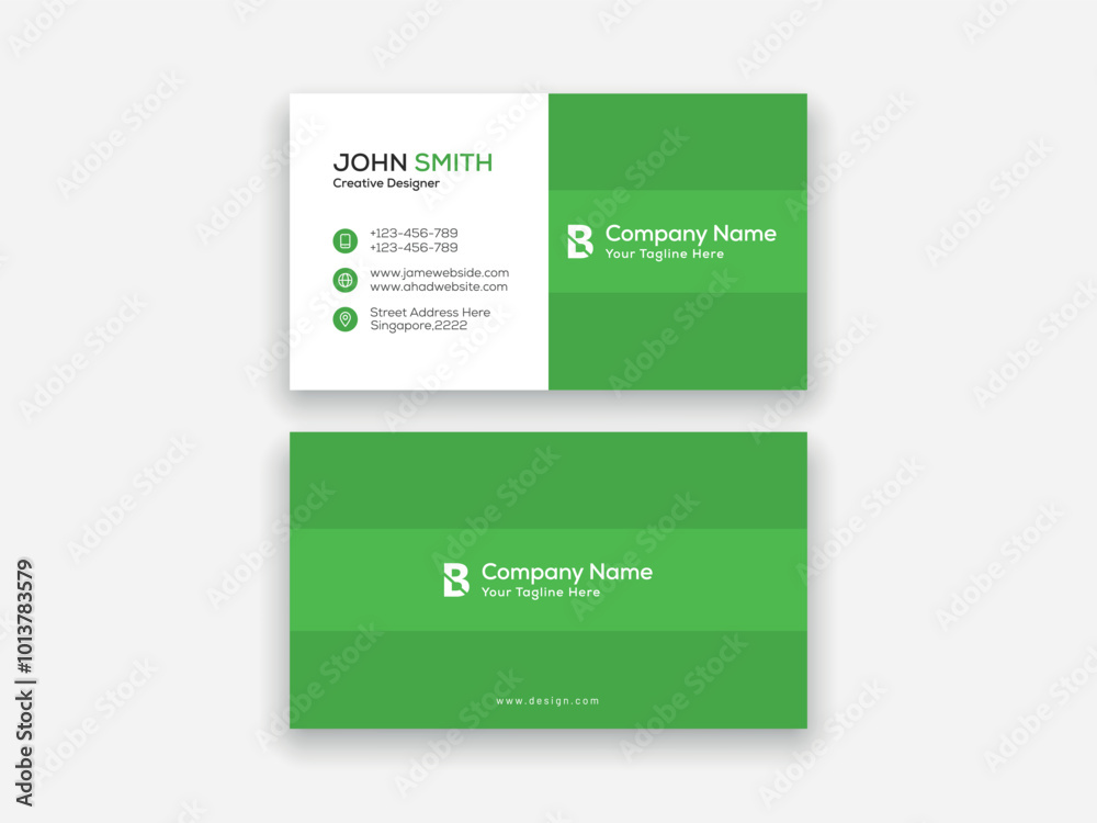 simple business card simple business card
