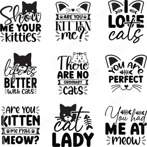 Cat SVG Bundle
