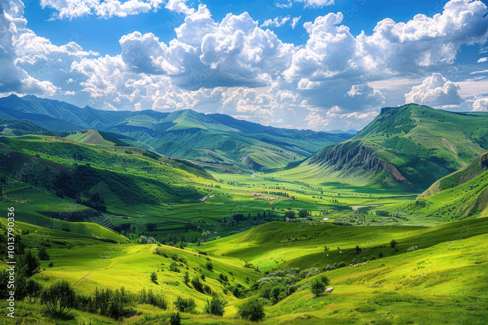 A breathtaking view of a little-visited mountain landscape, ideal for explorers seeking off-the-beaten-path destinations