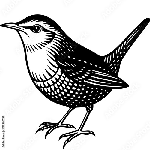 Bird vector bird animal illustration silhouette vector nature crow birds art feather, wildlife black beak drawing cartoon sparrow