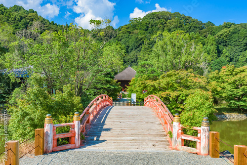 Shiramizu Amida-do, National Treasure of Japan, Iwaki City,  Fukushima Prefecture, Japan. photo