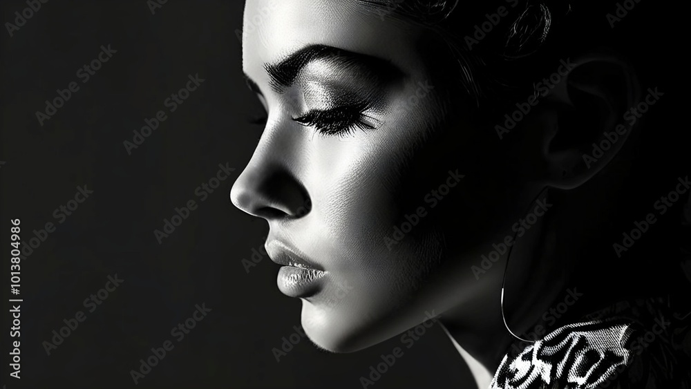 Emphasize a sense of intrigue and depth by using short lighting to create strong shadows and highlights. Emphasize a sense of intrigue and depth by using short lighting to create strong shadows and highlights.