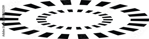 circle pointing outwards