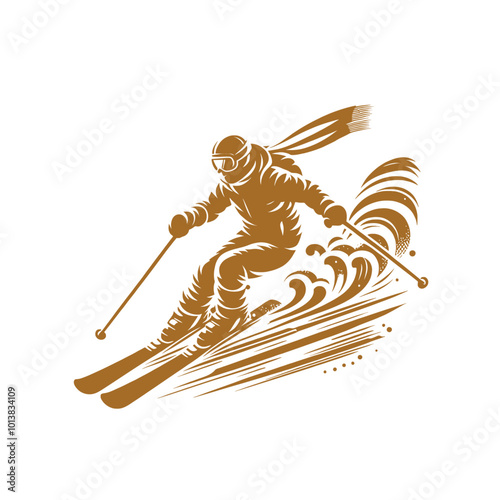 Skiing 
