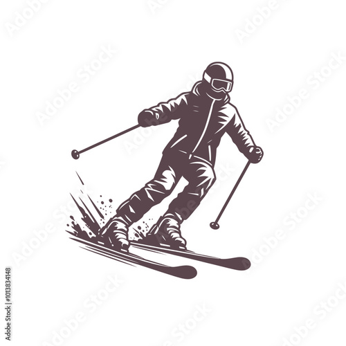 Skiing 