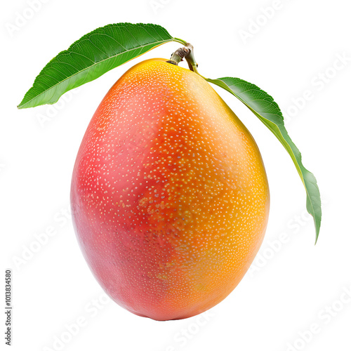 Mango isolated on transparent background