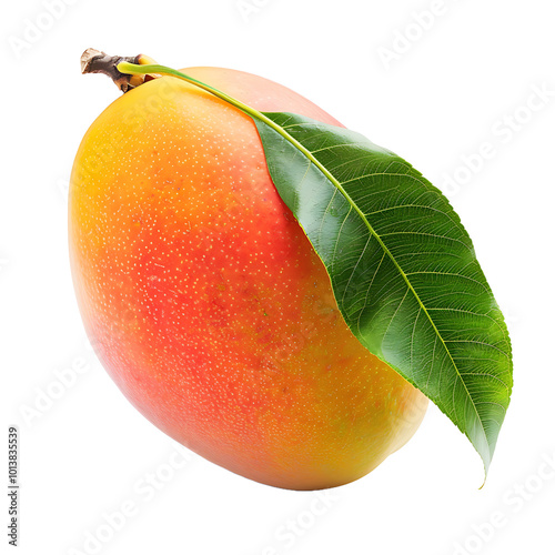 Mango isolated on transparent background