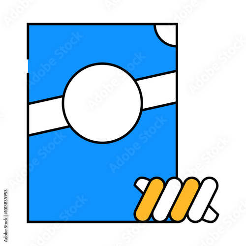 fusilli spirale pasta line icon vector. fusilli spirale pasta sign. isolated symbol illustration