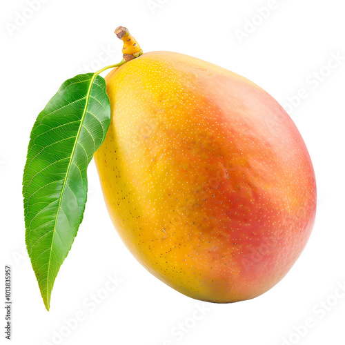 Mango isolated on transparent background