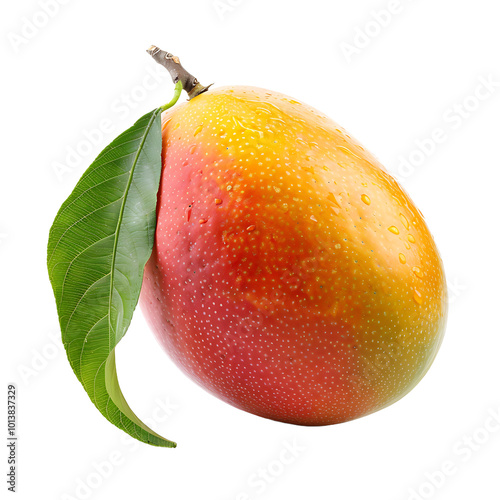 Mango isolated on transparent background